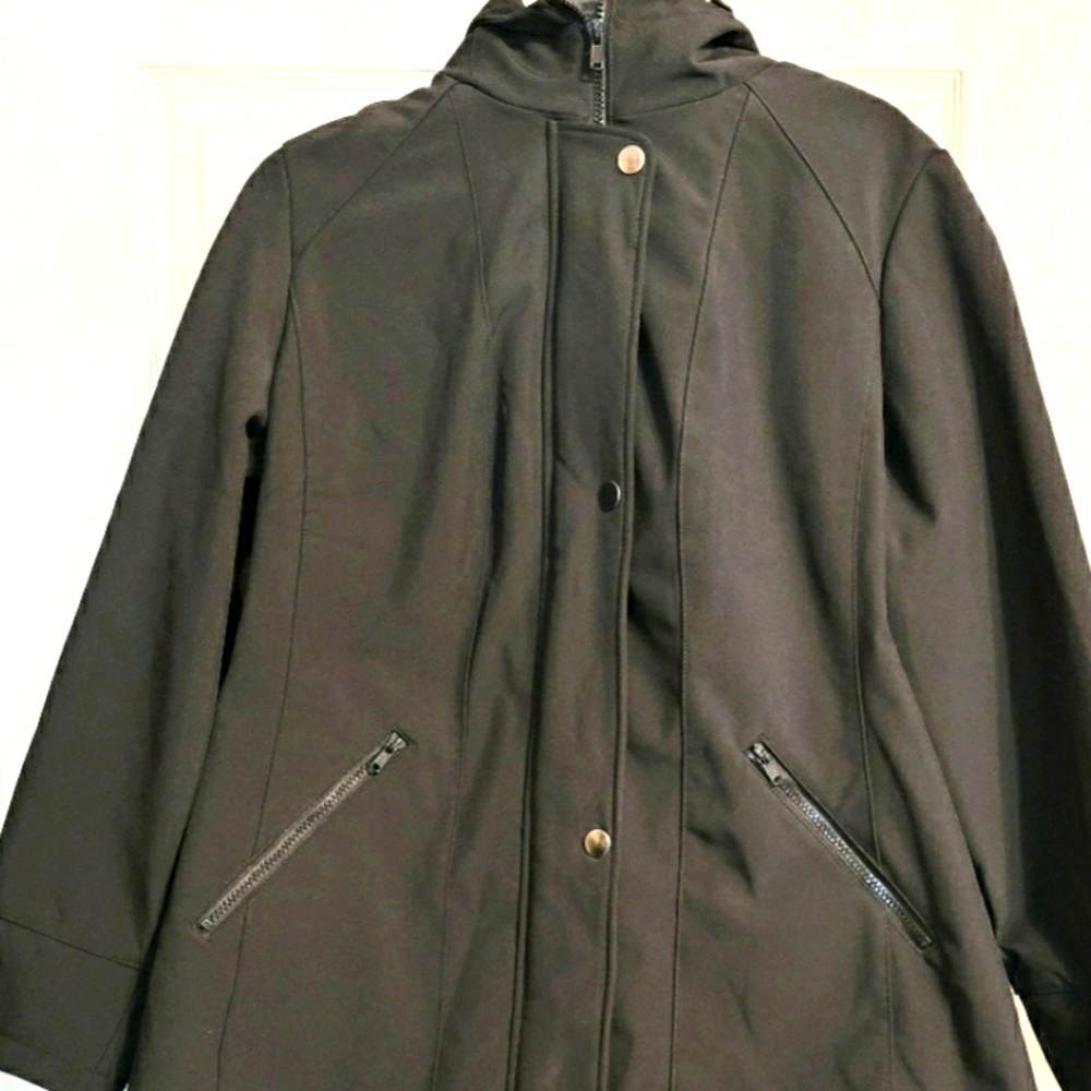 Ellos Hooded Long Winter Coat - Picture 1 of 12